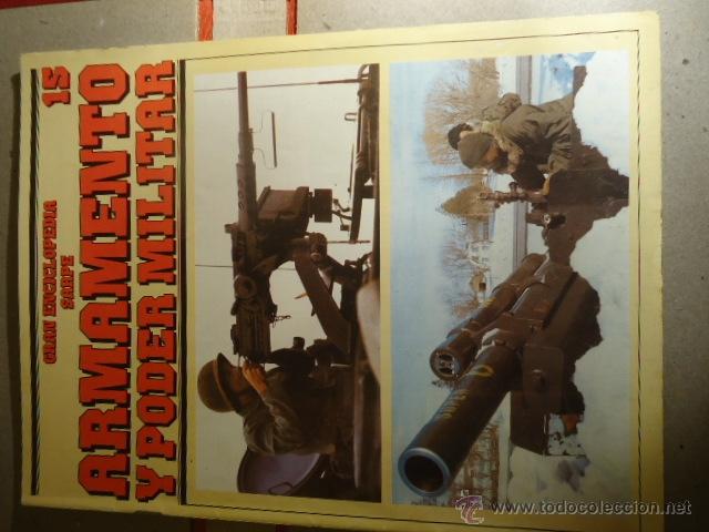 Military Antiques: REVISTA  / FASCICULO - ARMAMENTO Y PODER MILITAR -ED.SARPE -a&ntilde;os 80s ver foto y n - ref: estanteria1