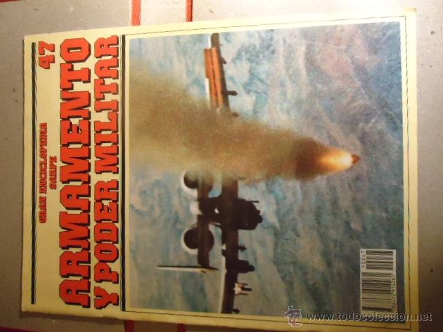 Military Antiques: REVISTA  / FASCICULO - ARMAMENTO Y PODER MILITAR -ED.SARPE -a&ntilde;os 80s ver foto y n - ref: estanteria1