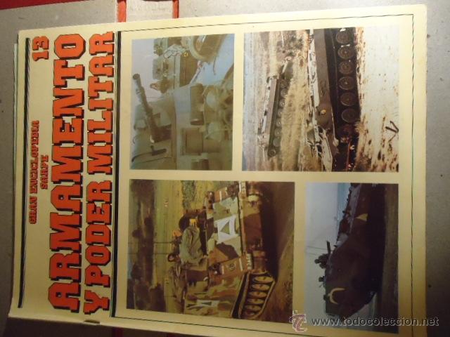 Military Antiques: REVISTA  / FASCICULO - ARMAMENTO Y PODER MILITAR -ED.SARPE -a&ntilde;os 80s ver foto y n - ref: estanteria1