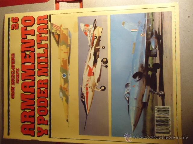 Military Antiques: REVISTA  / FASCICULO - ARMAMENTO Y PODER MILITAR -ED.SARPE -a&ntilde;os 80s ver foto y n - ref: estanteria1