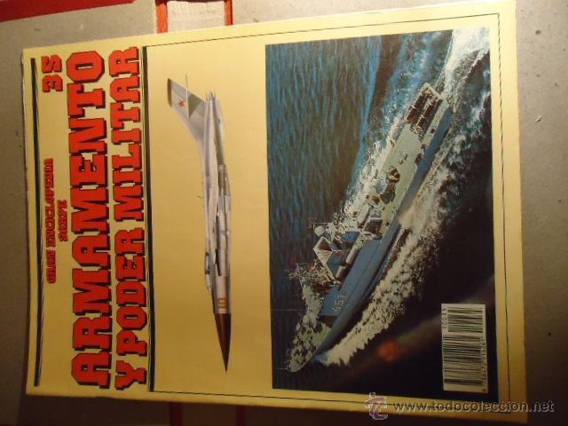 Military Antiques: REVISTA  / FASCICULO - ARMAMENTO Y PODER MILITAR -ED.SARPE -a&ntilde;os 80s ver foto y n - ref: estanteria1
