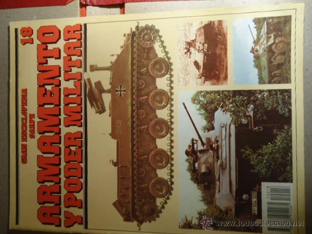 Military Antiques: REVISTA  / FASCICULO - ARMAMENTO Y PODER MILITAR -ED.SARPE -a&ntilde;os 80s ver foto y n - ref: estanteria1