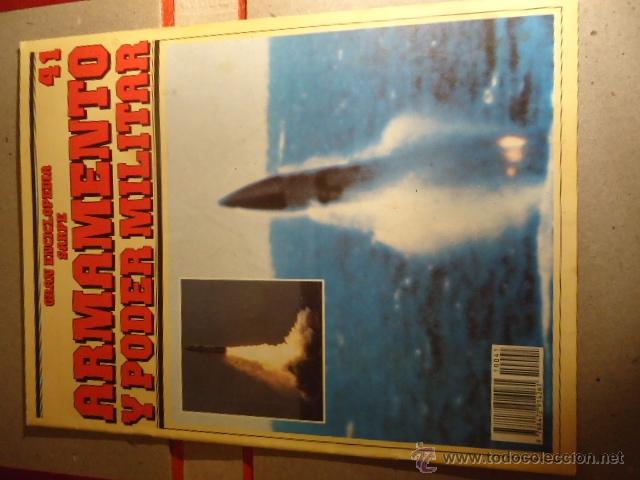 Military Antiques: REVISTA  / FASCICULO - ARMAMENTO Y PODER MILITAR -ED.SARPE -a&ntilde;os 80s ver foto y n - ref: estanteria1