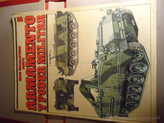 Military Antiques: REVISTA  / FASCICULO - ARMAMENTO Y PODER MILITAR -ED.SARPE -a&ntilde;os 80s ver foto y n - ref: estanteria1