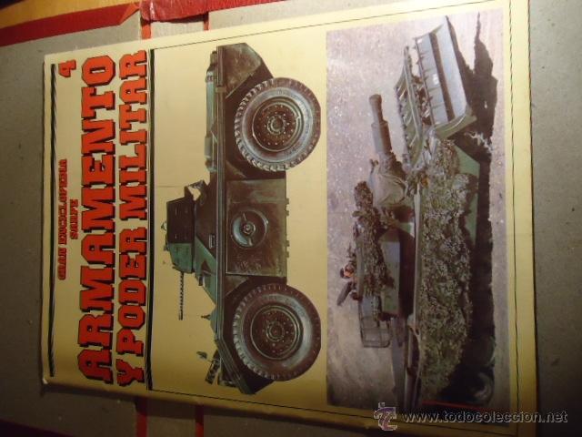 Military Antiques: REVISTA  / FASCICULO - ARMAMENTO Y PODER MILITAR -ED.SARPE -a&ntilde;os 80s ver foto y n - ref: estanteria1