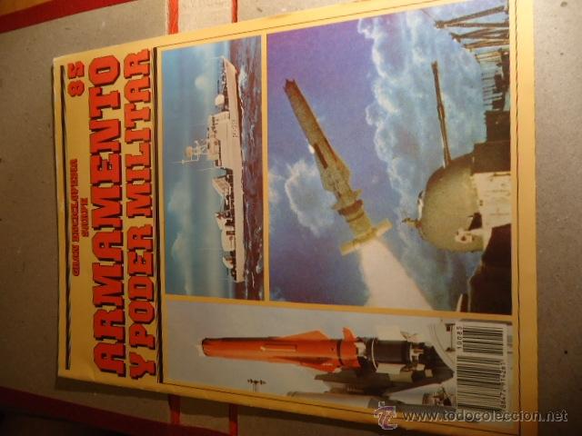 Military Antiques: REVISTA  / FASCICULO - ARMAMENTO Y PODER MILITAR -ED.SARPE -a&ntilde;os 80s ver foto y n - ref: estanteria1