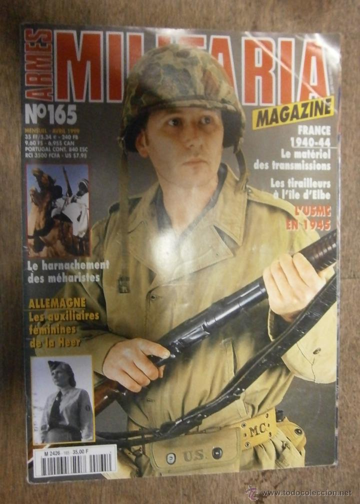 Militaria: Revista Armes militaria magazine. N&ordm;165, Abril 1999.