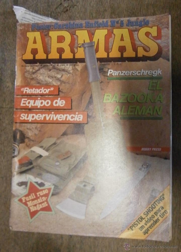 Militaria: Revista Armas, n&ordm;47, 1986.