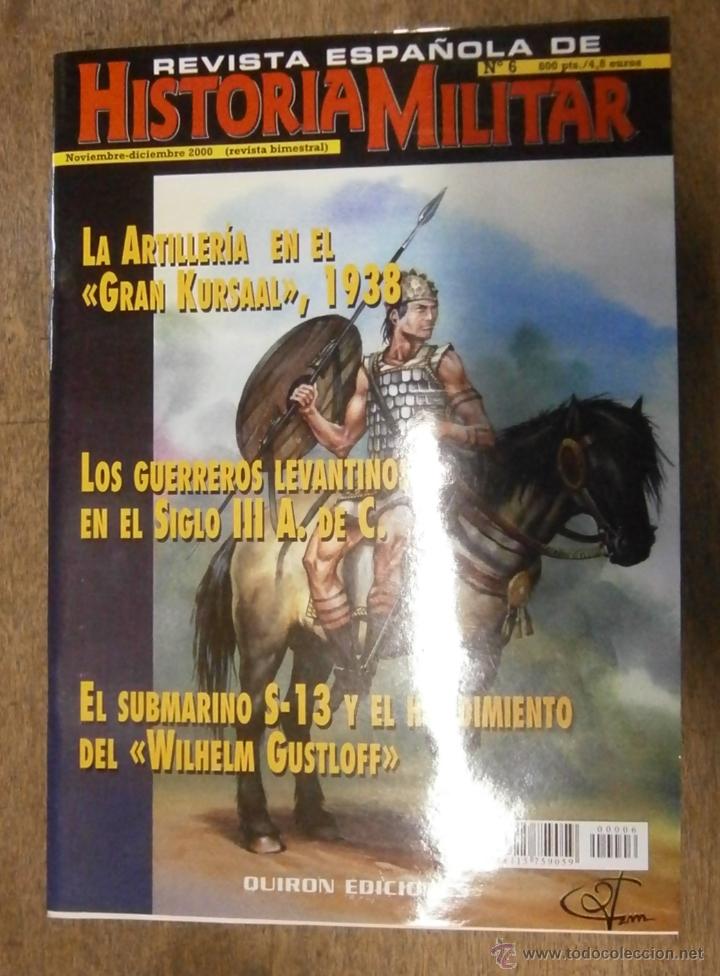 Military Antiques: Revista espa&ntilde;ola de historia militar, n&ordm;6. Noviembre - Diciembre de 2000.