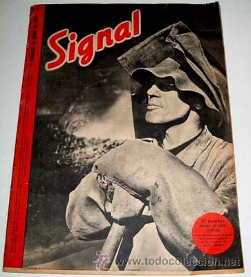 Military Antiques: ANTIGUA REVISTA SIGNAL N&ordm; 7 - 1&ordm; NUMERO DE ABRIL DE 1942 EN ESPA&Ntilde;OL - 46 PAGINAS (FALTAN ALGUNAS PAG