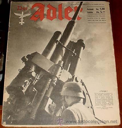 Military Antiques: ANTIGUA REVISTA ADLER N&ordm; 24 -  BERLIN 2 diciembre 1941 - TIENE 30 PAGINAS LLENAS DE FOTOGRAFIAS - EN