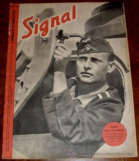 Military Antiques: ANTIGUA REVISTA SIGNAL - SP N&ordm; 18 -   2&ordm; N&ordm; SEPTIEMBRE 1942 EN CASTELLANO - CONTIENE 47 PAGINAS - MU