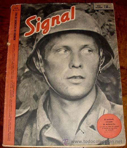 Military Antiques: ANTIGUA REVISTA SIGNAL - SP N&ordm; 23-24 -   N&ordm; DICIEMBRE 1942 EN CASTELLANO - CONTIENE 47 PAGINAS - MUC
