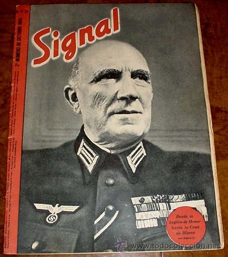 Military Antiques: ANTIGUA REVISTA SIGNAL - SP N&ordm; 20 -  2&ordm; N&ordm; OCTUBRE 1943 EN CASTELLANO - CONTIENE 47 PAGINAS - MUCHIS