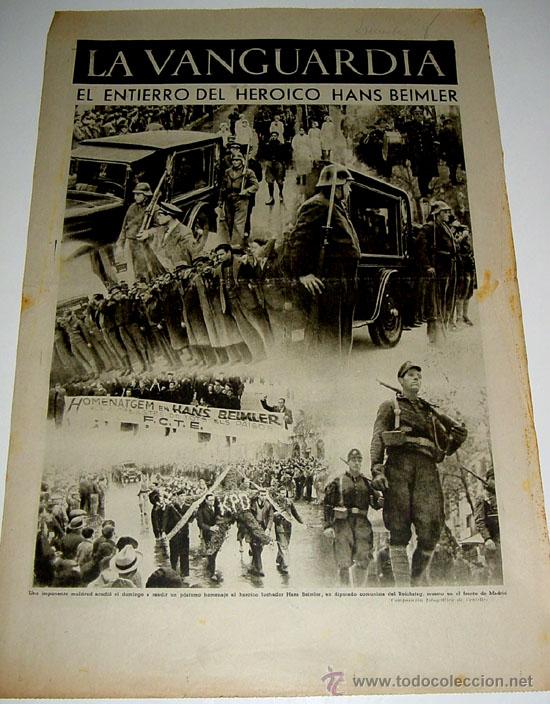 Military Antiques: LA VANGUARDIA A&Ntilde;O 1936 - GUERRA CIVIL - CUATRO PAGINAS - 8 de diciembre de 1936 - MUCHAS FOTOS VISTO