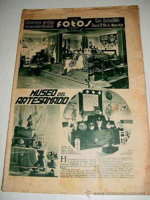 Militaria: ANTIGUA REVISTA FOTOS . 6 DE MAYO DE 1939 -PLENA GUERRA CIVIL - MUCHISIMAS FOTOS - TIENE 32 PAGINAS