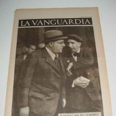 Militaria: LA VANGUARDIA - GUERRA CIVIL - 4 PAG - 20 DE MAYO DE 1937 - ANTIGUO PERIODICO - MUCHAS FOTOS - VISTO