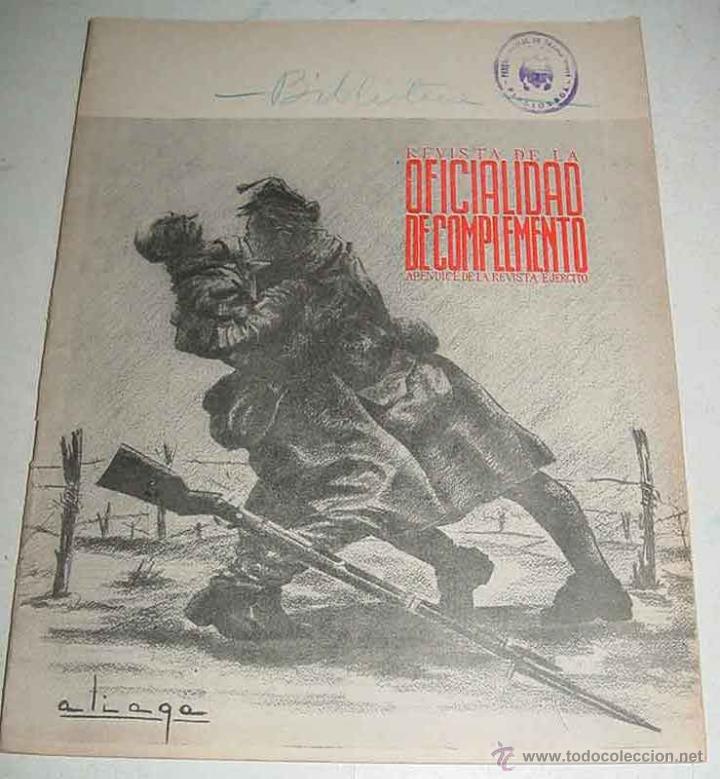 Militaria: REVISTA DE LA OFICIALIDAD DE COMPLEMENTO. APENDICE DE LA REVISTA EJERCITO - ENERO 1952 - A&Ntilde;O IX - N&ordm;