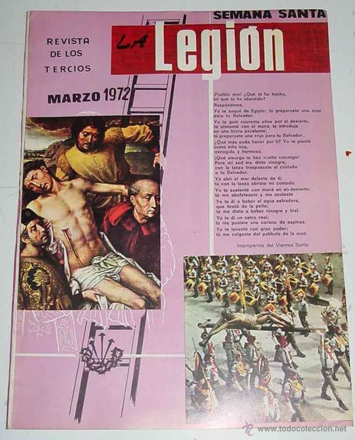 Militaria: ANTIGUA REVISTA LEGIONARIA - LA LEGION - REVISTA DE LOS TERCIOS - FEBRERO DE 1972 - ARTICULOS Y FOTO