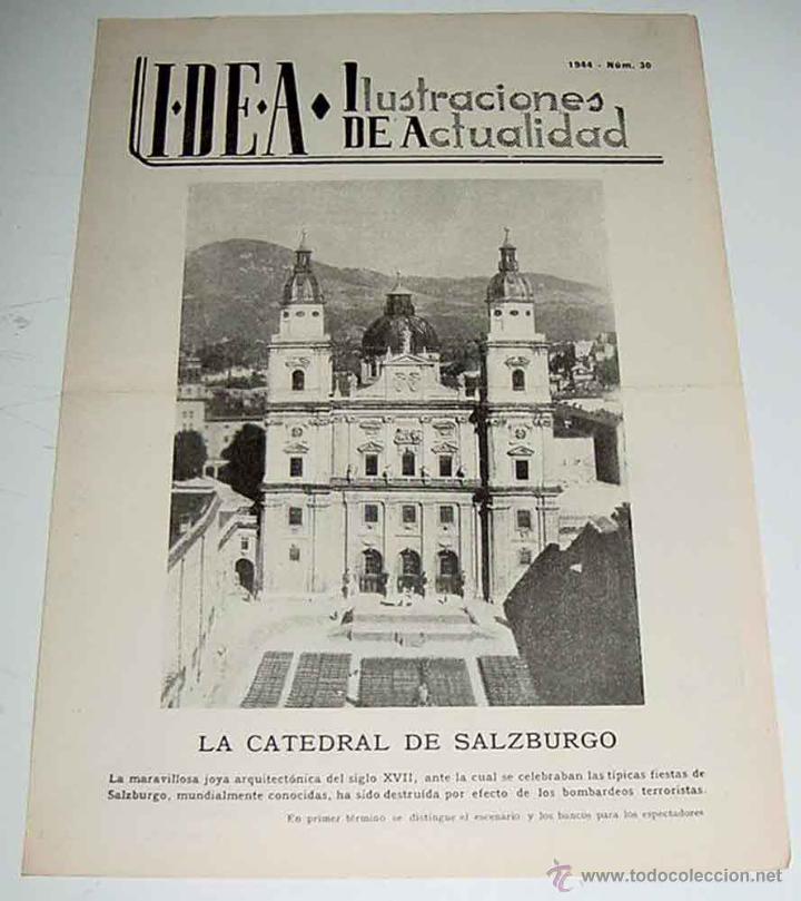 Military Antiques: ANTIGUA PUBLICACION IDEA NUM. 30 - 1944 -ILUSTRACIONES DE ACTUALIDAD - II GUERRA MUNDIAL - PROPAGAN
