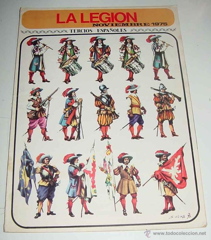 Militaria: Antigua Revista La Legion - Revista de los Tercios - Noviembre de 1975 - Actualidad legionaria, del