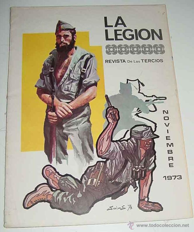 Militaria: ANTIGUA REVISTA LA LEGION - REVISTA DE LOS TERCIOS - NOVIEMBRE DE 1973 - ACTUALIDAD LEGIONARIA, DEL