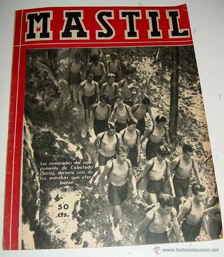 Military Antiques: REVISTA MASTIL, N&ordm; 23 - 15 DE octubre DE 1941 - 24 PAGINAS, MIDE 37 X 28 CMS. REVISTA NACIONAL DEL F