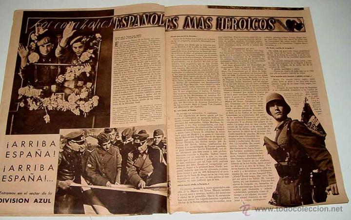 Militaria: REVISTA MASTIL N&ordm; 35 - 1 ABRIL DE 1942 - 24 PAGINAS, MIDE 37 X 28 CMS. - REVISTA NACIONAL DEL FRENTE