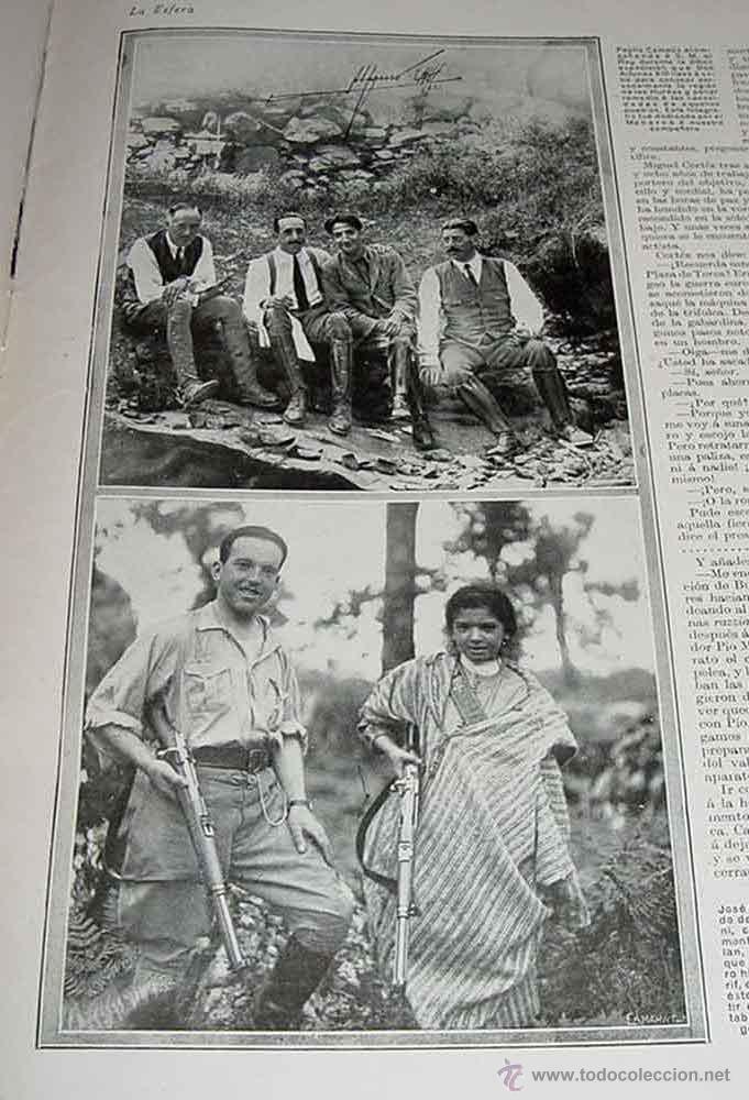Militaria: ANTIGUA REVISTA LA ESFERA - N&ordm; 640 - 10 ABRIL 1926 - Periodismo - MIDE  37 x 27,5 cm - ARTICULO DEL