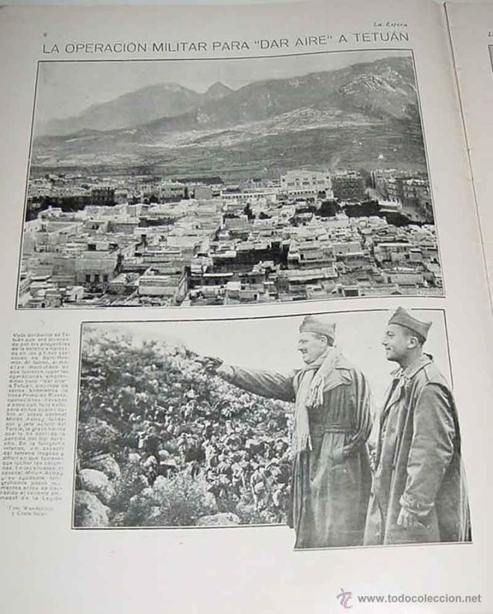Military Antiques: ANTIGUA REVISTA LA ESFERA - N&ordm; 637 - 20 MARZO 1926 - Periodismo - MIDE  37 x 27,5 cm - ARTICULO SOBR