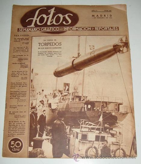 Military Antiques: ANTIGUA REVISTA FOTOS - SEMANARIO GR&aacute;FICO DE INFORMACION Y REPORTAJES - N&ordm; 205 - 1 DE FEBRERO DE 194