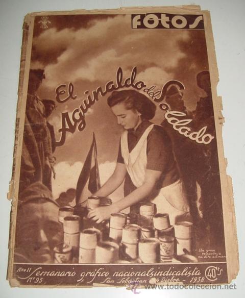 Military Antiques: ANTIGUA REVISTA FOTOS - Semanario Gr&aacute;fico de Informacion y Reportajes - N&ordm; 95 - DICIEMBRE DE 1938 -