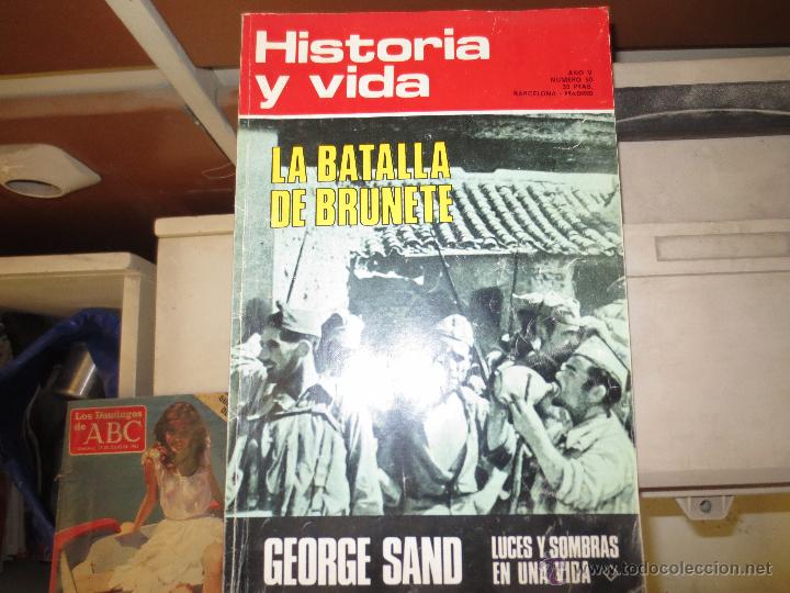 Militaria: historia y vida. la batalla de brumete. george sand. barcelona. madrid.