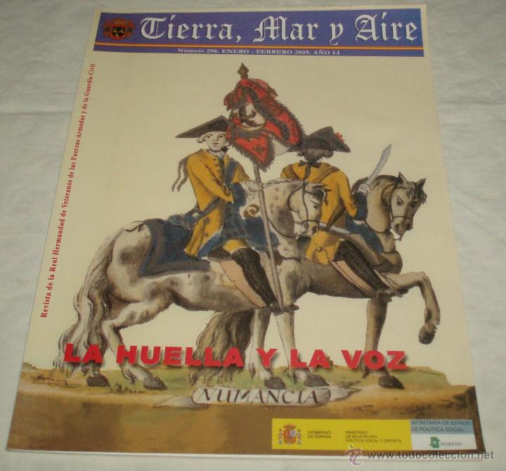Military Antiques: revista tierra mar y aire n&ordm; 296  Enero - Febrero 2009