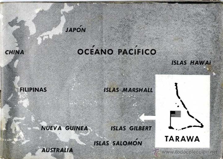 Military Antiques: EEUU, TARAWA  FOLLETO PUBLICIDAD 2&ordf; GUERRA MUNDIAL 32 P&Aacute;G. A&Ntilde;OS 40