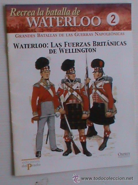 Militaria: OSPREY - RECREA LA BATALLA DE WATERLOO : LAS TROPAS BRITANICAS DE WELLINGTON