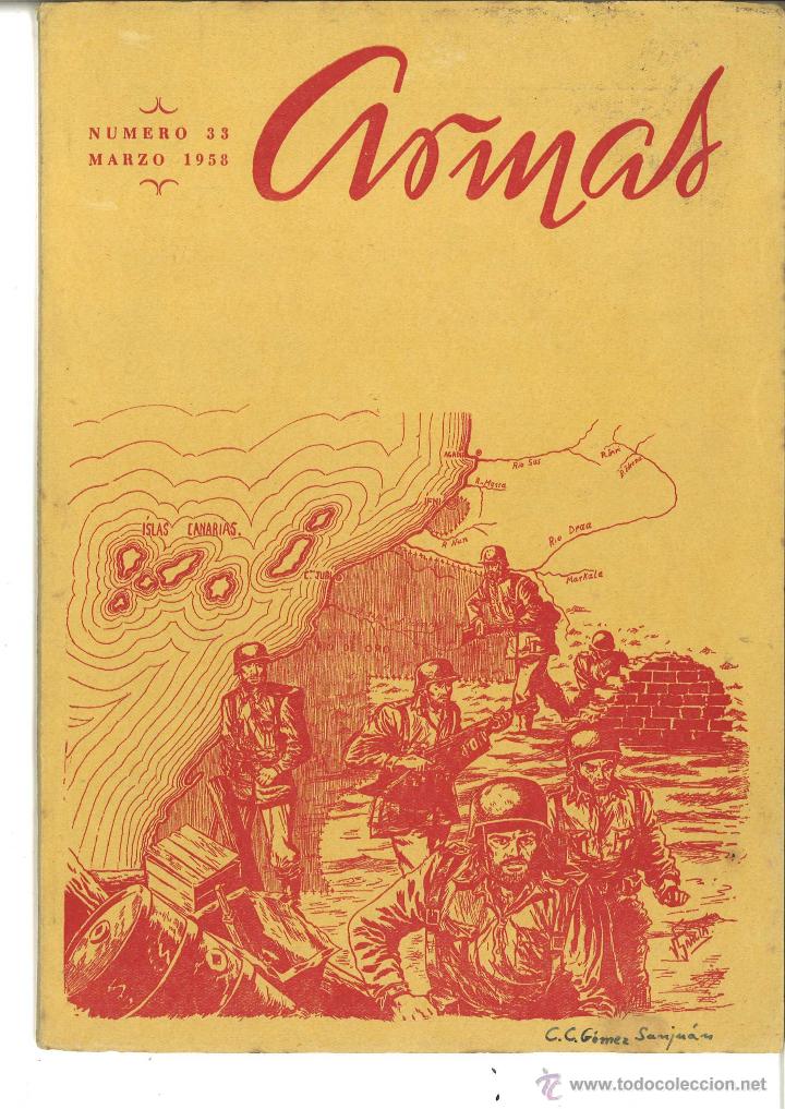 Militaria: Armas. Revista de la Academia General Militar. A&ntilde;o 1958
