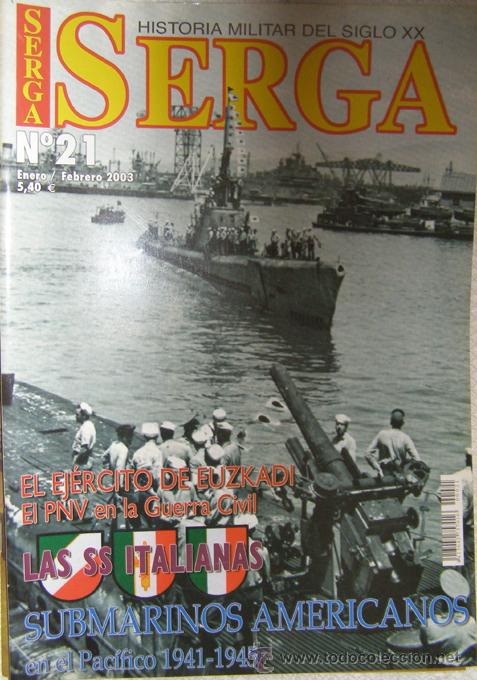 Military Antiques: SERGA n&ordm; 21. Enero / febrero 2003.