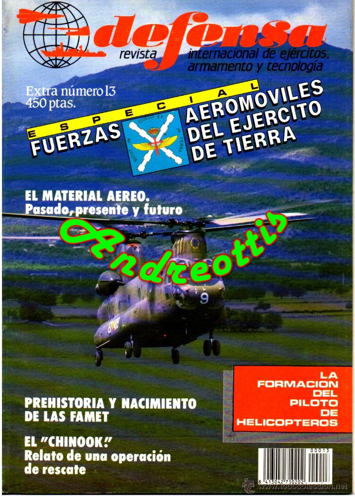Military Antiques: REVISTA DEFENSA EXTRA N&ordm; 13 ESPECIAL: FUERZAS AEROMOVILES DEL EJERCITO DE TIERRA. A&Ntilde;O: 1978