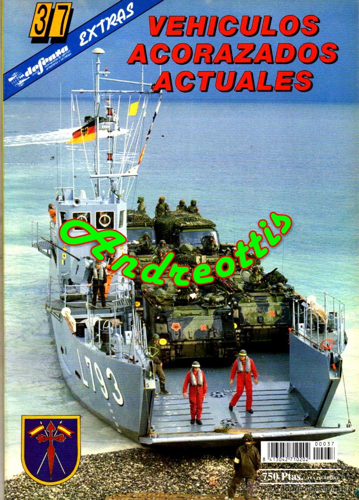 Military Antiques: REVISTA DEFENSA EXTRA N&ordm; 37 ESPECIAL: VEH&Iacute;CULOS ACORAZADOS ACTUALES. OCTUBRE 1994