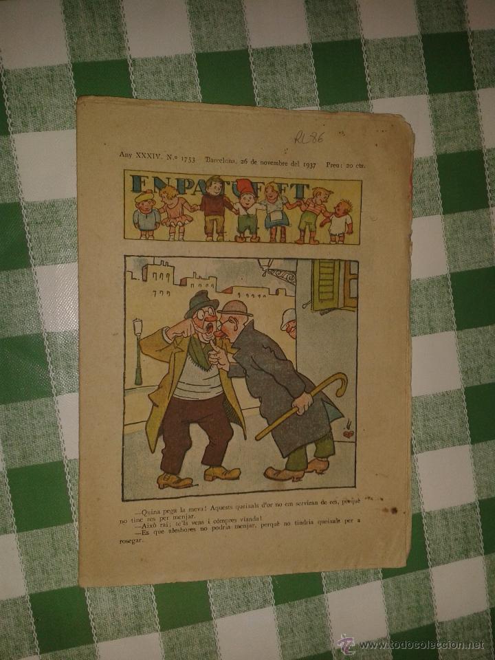Military Antiques: Patufet, n&ordm; 1753, a&ntilde;o 1937, rep&uacute;blica