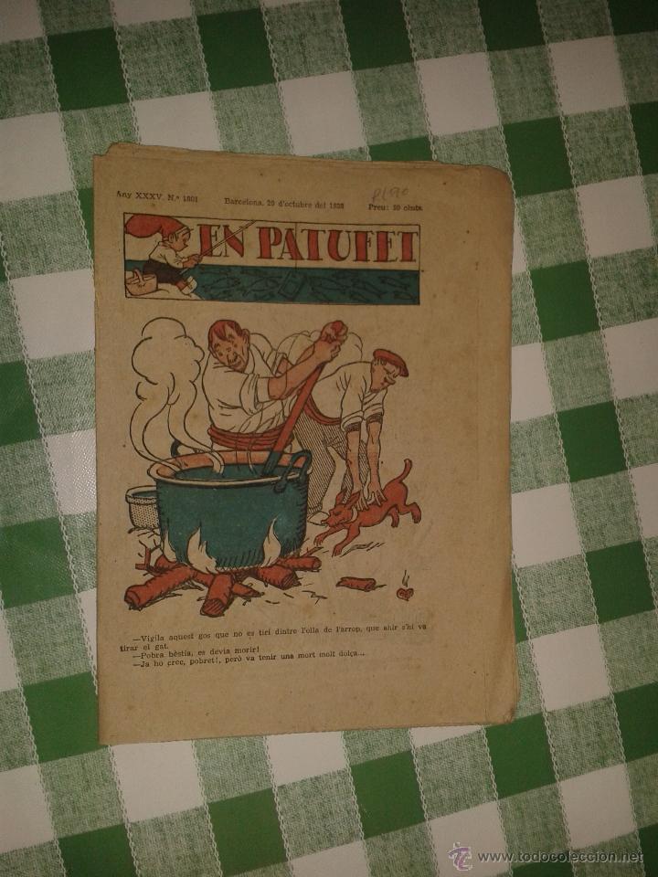 Militaria: Patufet, n&ordm; 1801, a&ntilde;o 1938, rep&uacute;blica