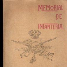 Militaria: MEMORIAL DE INFANTERÍA. AÑO IV. TOMO VII. NÚMERO 39. MARZO. 1915. SUMARIO. PERFECTO ESTADO.