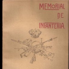 Militaria: MEMORIAL DE INFANTERÍA. AÑO III. TOMO V. NÚMERO 27. MARZO 1914. SUMARIO. PERFECTO ESTADO.