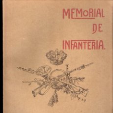 Militaria: MEMORIAL DE INFANTERÍA. AÑO III. TOMO VI. NÚMERO 34. OCTUBRE 1914. SUMARIO. PERFECTO ESTADO.