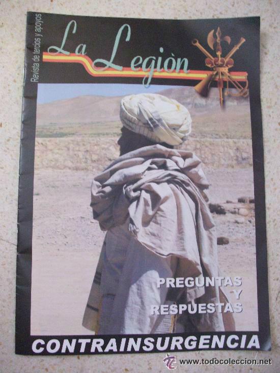 Militaria: LA LEGION, REVISTA DE LOS TERCIOS. ESPECIAL DE 15 PAGINAS : CONTRAINSURGENCIA..