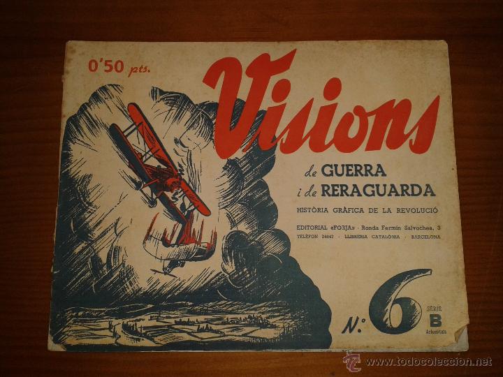 Militaria: Visions de guerra i de reraguarda, n&ordm;6, s&egrave;rie B, Barcelona, 19 de juny de 1937