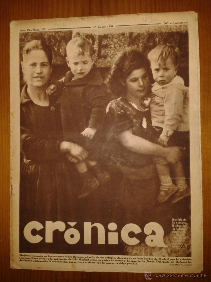 Militaria: Revista Cr&oacute;nica, a&ntilde;o IX, n&ordm;375, 17 de enero de 1937