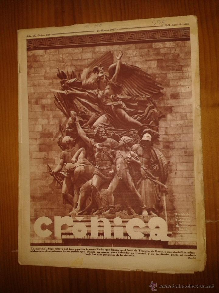 Military Antiques: Revista Cr&oacute;nica, a&ntilde;o IX, n&ordm;384, 21 de marzo de 1937