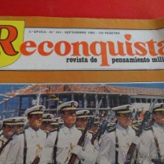 Militaria: REVISTA RECONQUISTA Nº 364 SEPTIEMBRE 1980. Lote 43669334